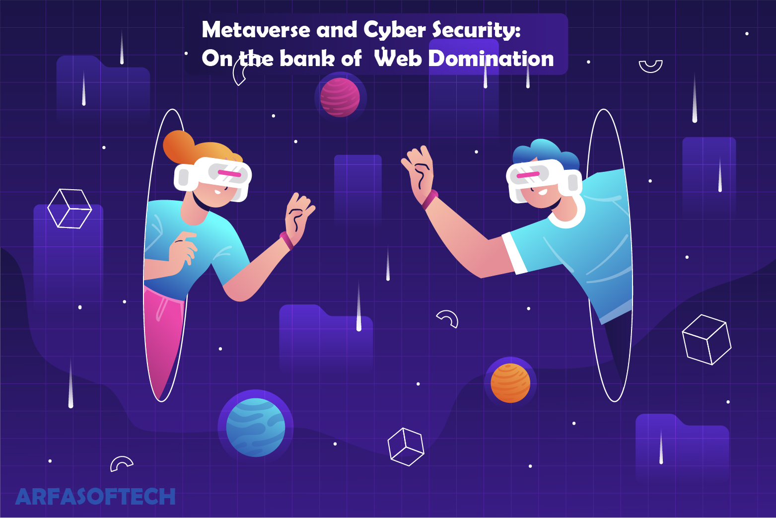 Metaverse and Cybersecurity : On the Bank of Web Domination